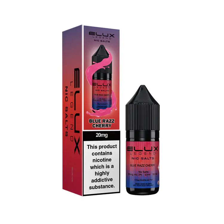 Elux Legend Blue Razz Cherry Nic salt E-Liquid