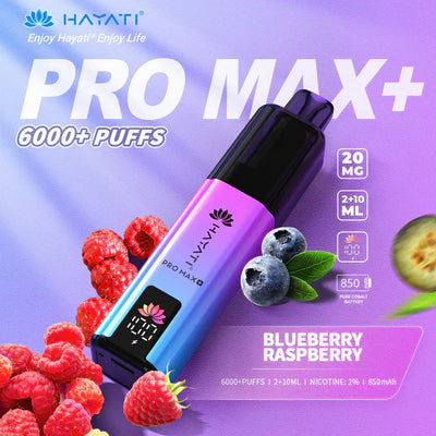 Hayati Pro Max 6000 - Blueberry Raspberry