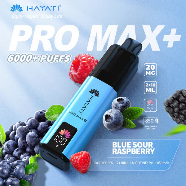 Hayati Pro Max 6000 - Blue Sour Raspberry