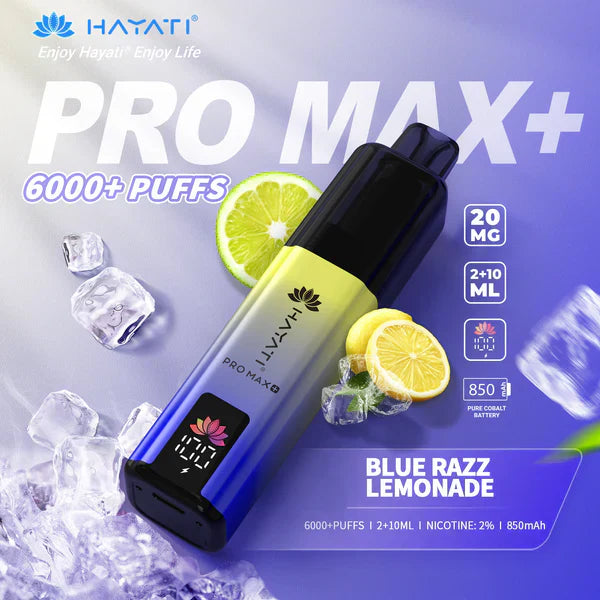 Hayati Pro Max Plus 6000 Puffs Disposable Vape