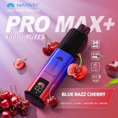 Hayati Pro Max 6000 - Blue Razz Cherry