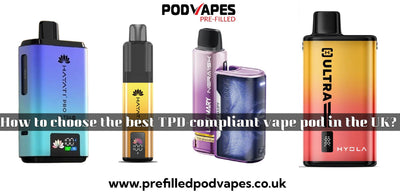 Best TPD-compliant vape pod in the UK