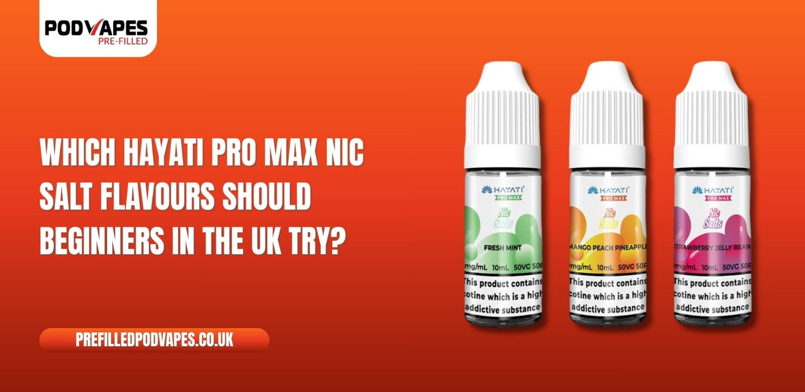 Hayati Pro Max Nic Salts