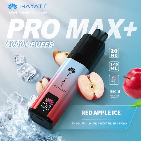 Hayati Pro Max Plus 6000 Puffs Disposable Vape  