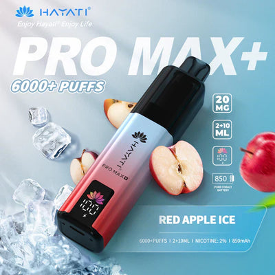Hayati Pro Max 6000 - Red Apple Ice