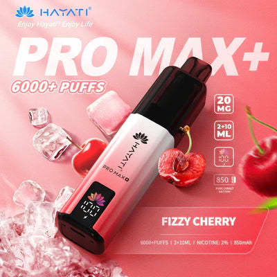 Hayati Pro Max 6000 - Fizzy Cherry